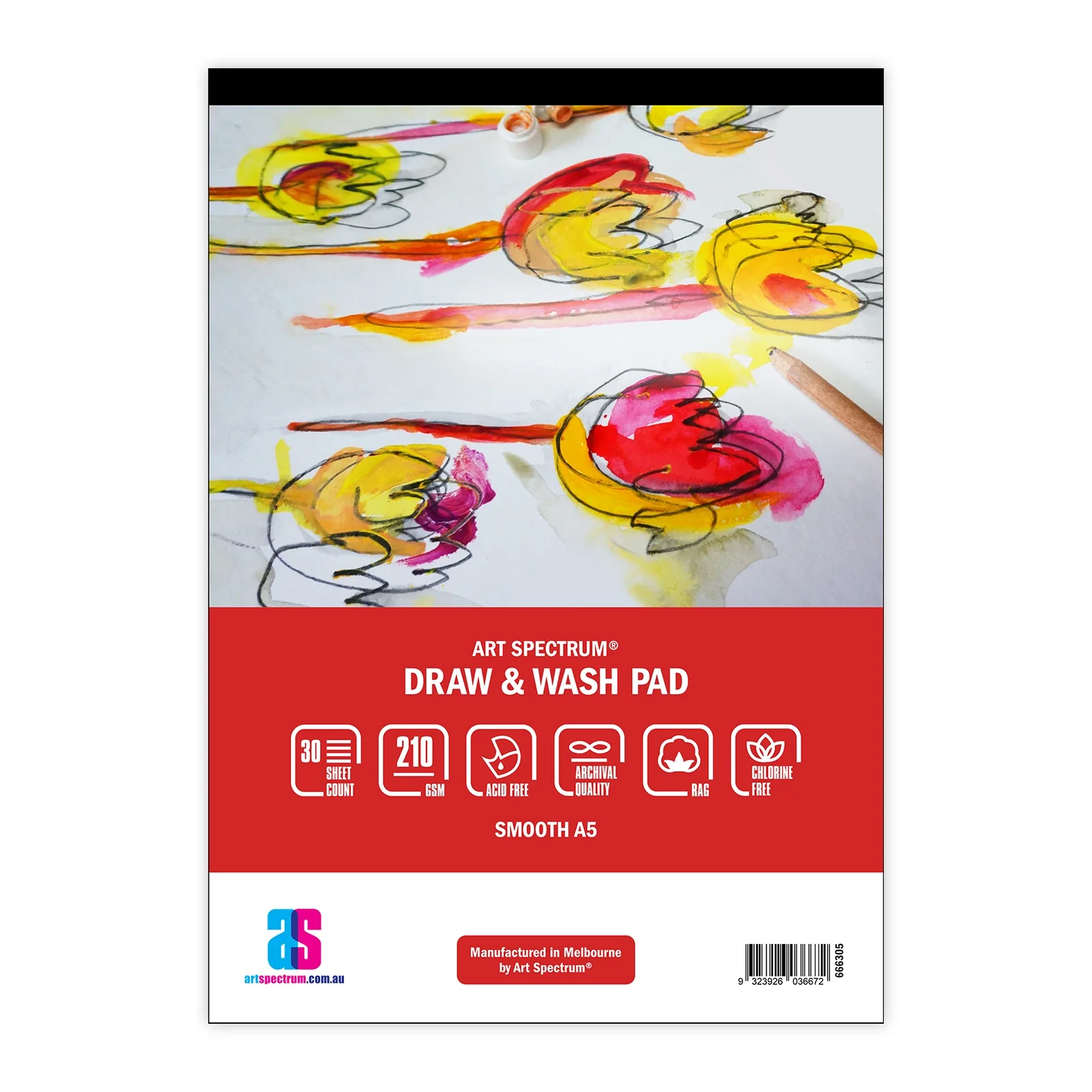 Art Spectrum Draw & Wash Pads (Smooth) - Image 3