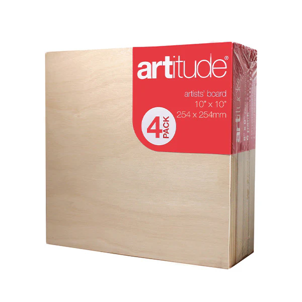 Artitude Artists' Thick Edge Wooden Board Packs - Image 4