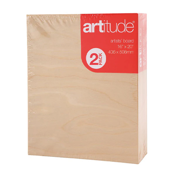 Artitude Artists' Thick Edge Wooden Board Packs - Image 6