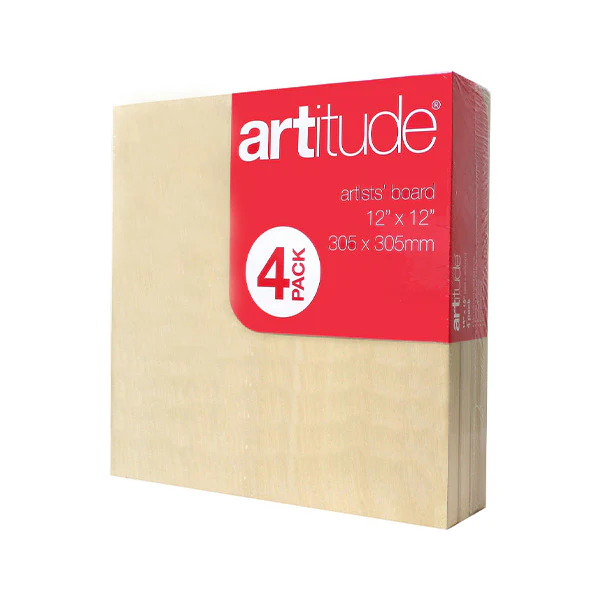 Artitude Artists' Thin Edge Wooden Board Packs - Image 4