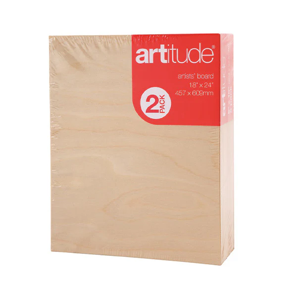 Artitude Artists' Thin Edge Wooden Board Packs - Image 6