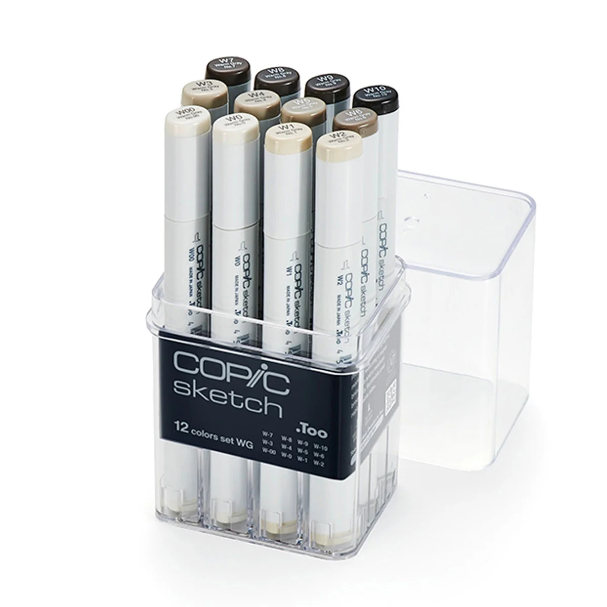 Copic Sketch Marker Set 12 (Warm Grey)