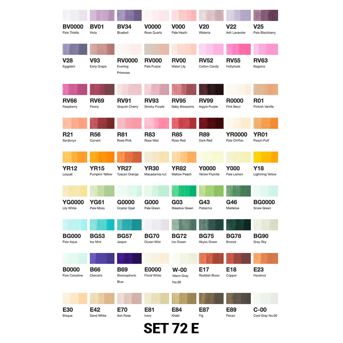 Copic Sketch Marker Set 72 - Image 10