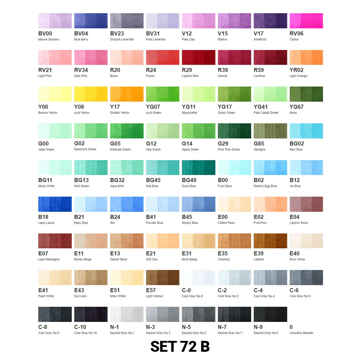 Copic Sketch Marker Set 72 - Image 4