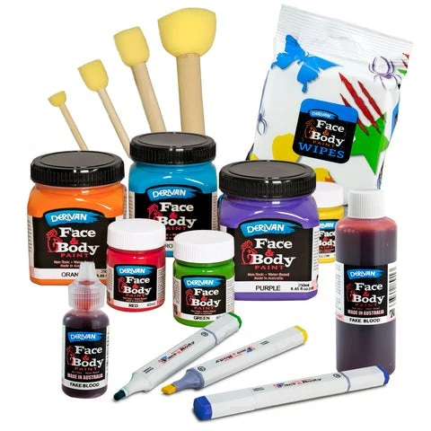 Derivan Face & Body Paint 250ml - Image 2