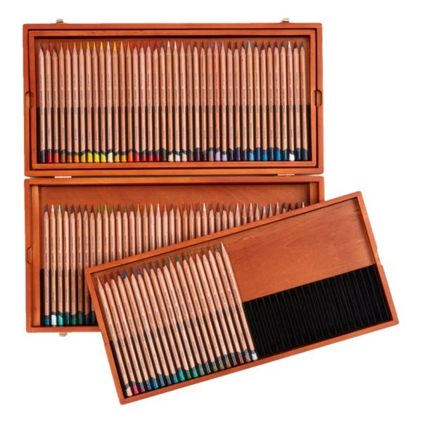 Derwent Lightfast Wooden Box Set of 100 - Image 3