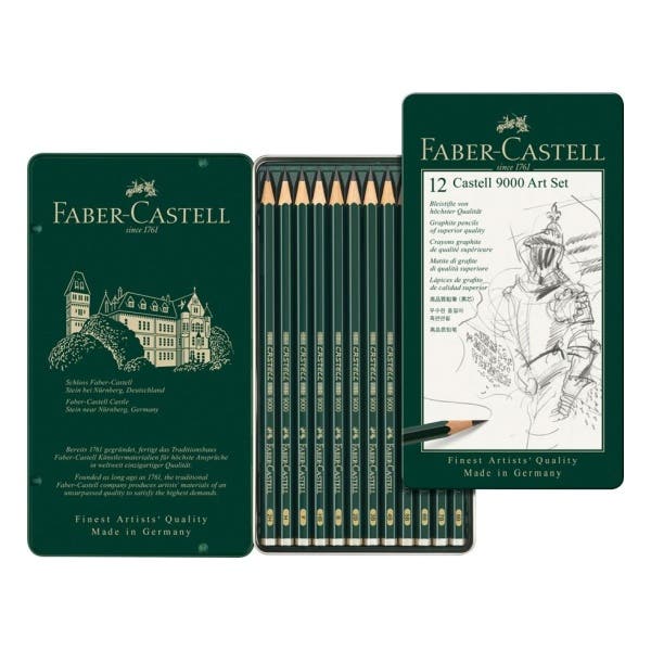 Faber-Castell 9000 Graphite Pencil Art Set - Image 2