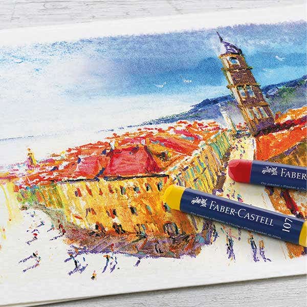Faber-Castell Goldfaber Oil Pastel Set - Image 4