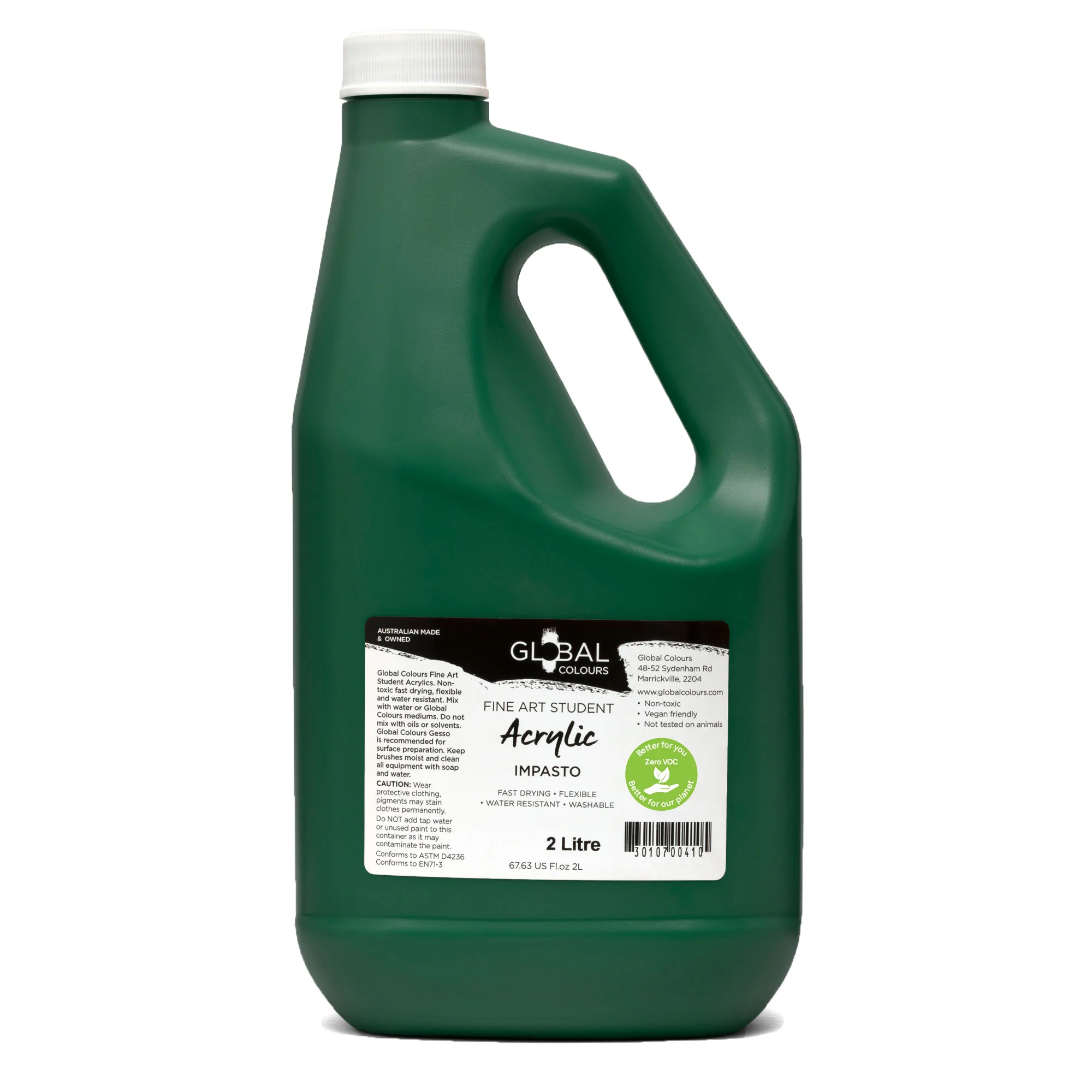 Global Student Eco-Friendly Acrylic Paint 2L