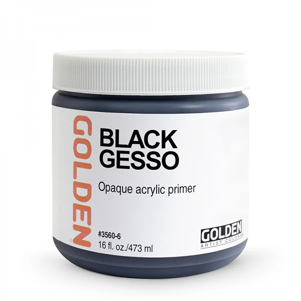 Golden Black Gesso - Image 2