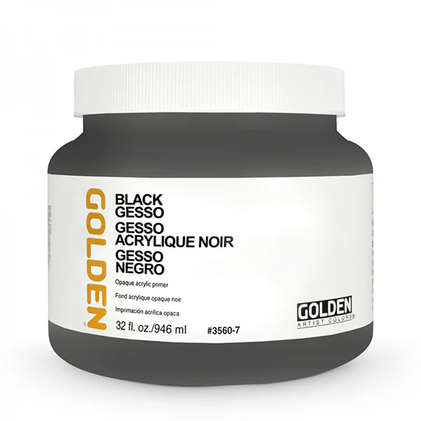 Golden Black Gesso - Image 3