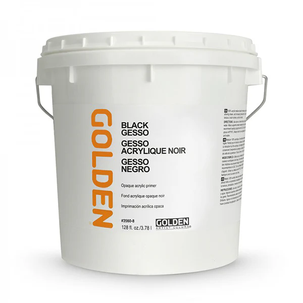 Golden Black Gesso - Image 4