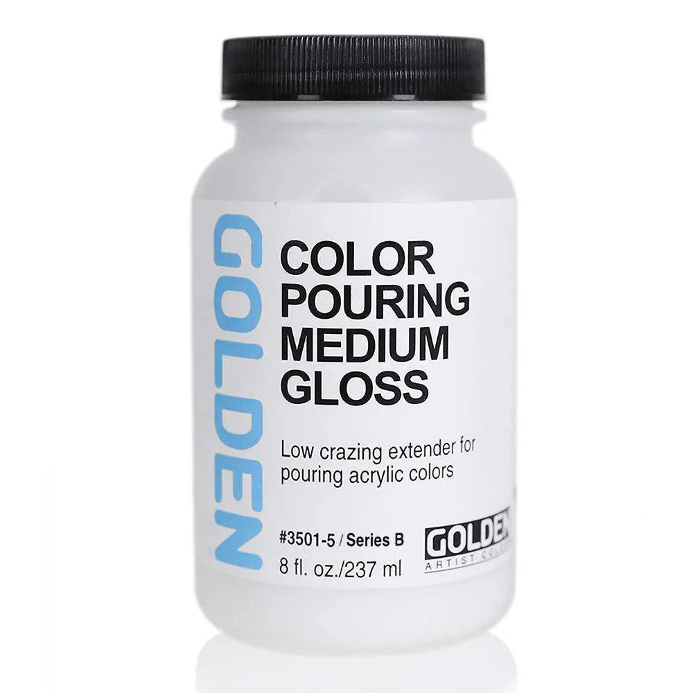Golden Colour Pouring Medium (Gloss)