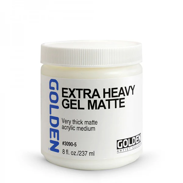 Golden Extra Heavy Gel Medium (Matte)