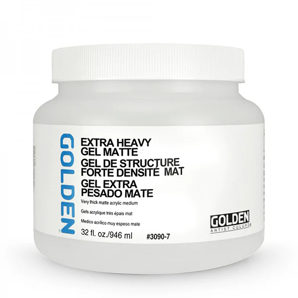 Golden Extra Heavy Gel Medium (Matte) - Image 3