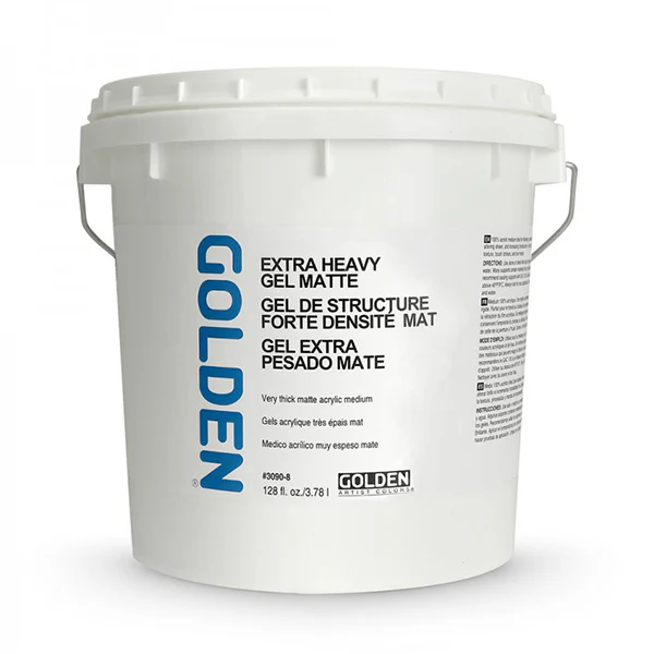 Golden Extra Heavy Gel Medium (Matte) - Image 4