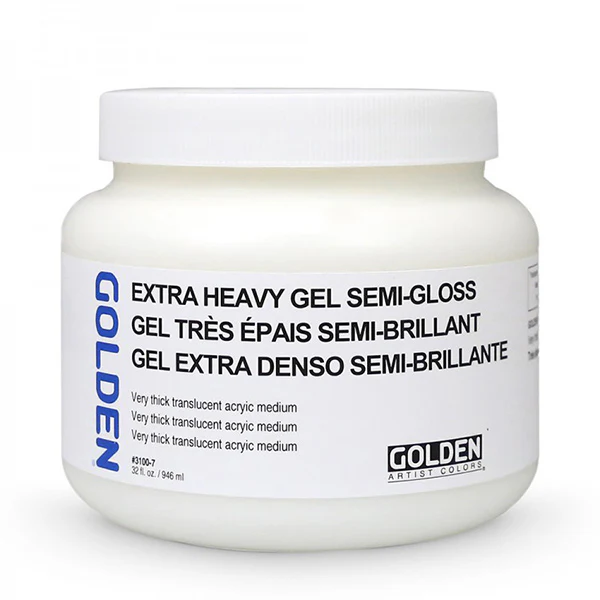 Golden Extra Heavy Gel Medium (Semi Gloss) - Image 3