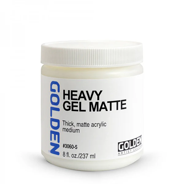 Golden Heavy Gel Medium (Matte)