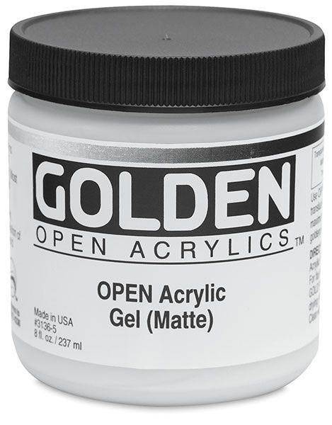 Golden OPEN Acrylic Gel (Matte)