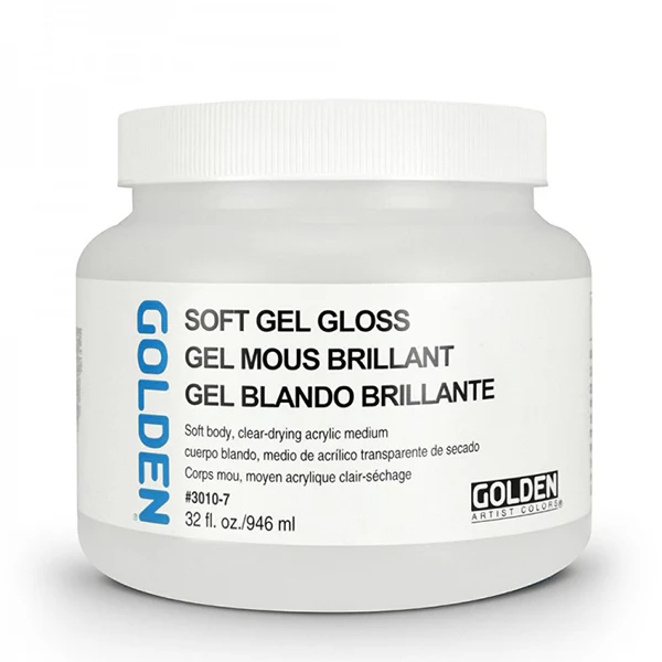 Golden Soft Gel Medium (Gloss) - Image 3