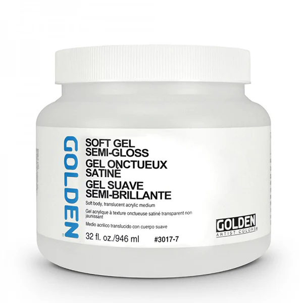 Golden Soft Gel Medium (Semi Gloss) - Image 3
