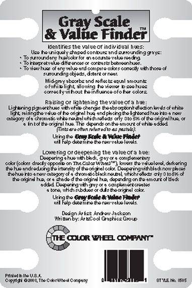 Grey Scale Colour Value Scale - Image 2