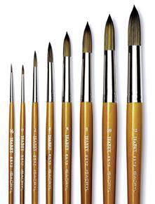 Isabey 6512 Isacryl Round Brushes