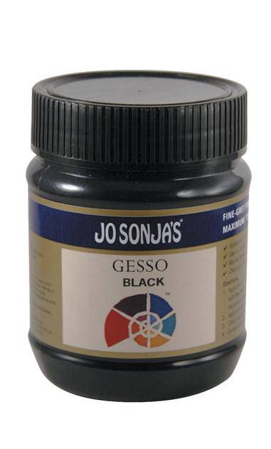 Jo Sonja 250ml Black Gesso