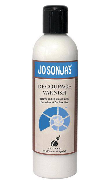 Jo Sonja 250ml Decoupage Varnish