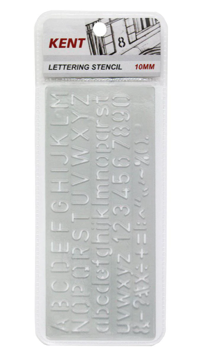 Kent Lettering Stencils - Image 2