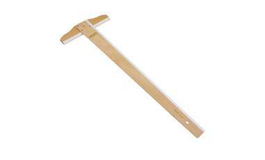 Kent Wooden T Square with Plastic Edge
