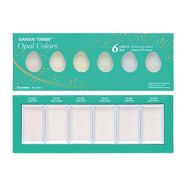 Kuretake Gansai Tambi Opal Watercolour Set