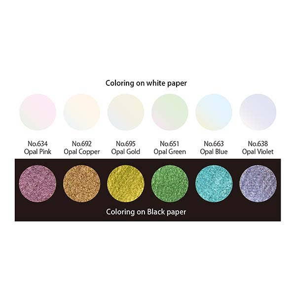 Kuretake Gansai Tambi Opal Watercolour Set - Image 2