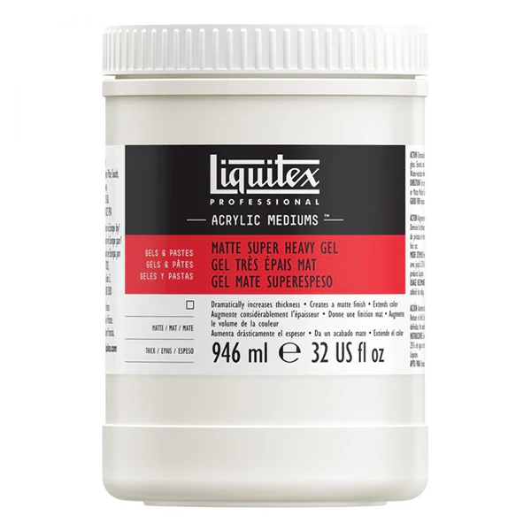 Liquitex Matte Super Heavy Gel Medium - Image 3