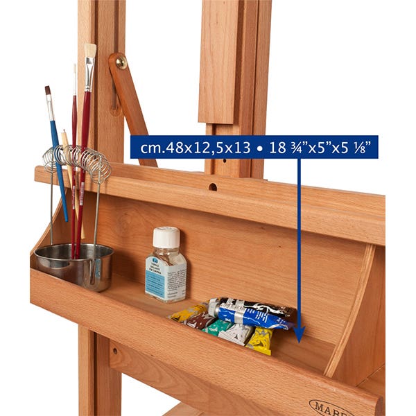 Mabef M06 Deluxe Artist Studio Easel - Image 6