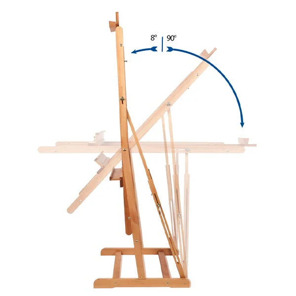 Mabef M08 Convertible Studio Easel - Image 5