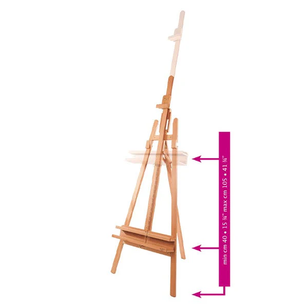 Mabef M11 Inclinable Lyre Easel - Image 4