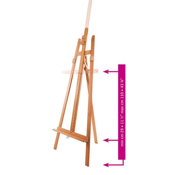 Mabef M12 A Frame Wooden Lyre Easel - Image 4