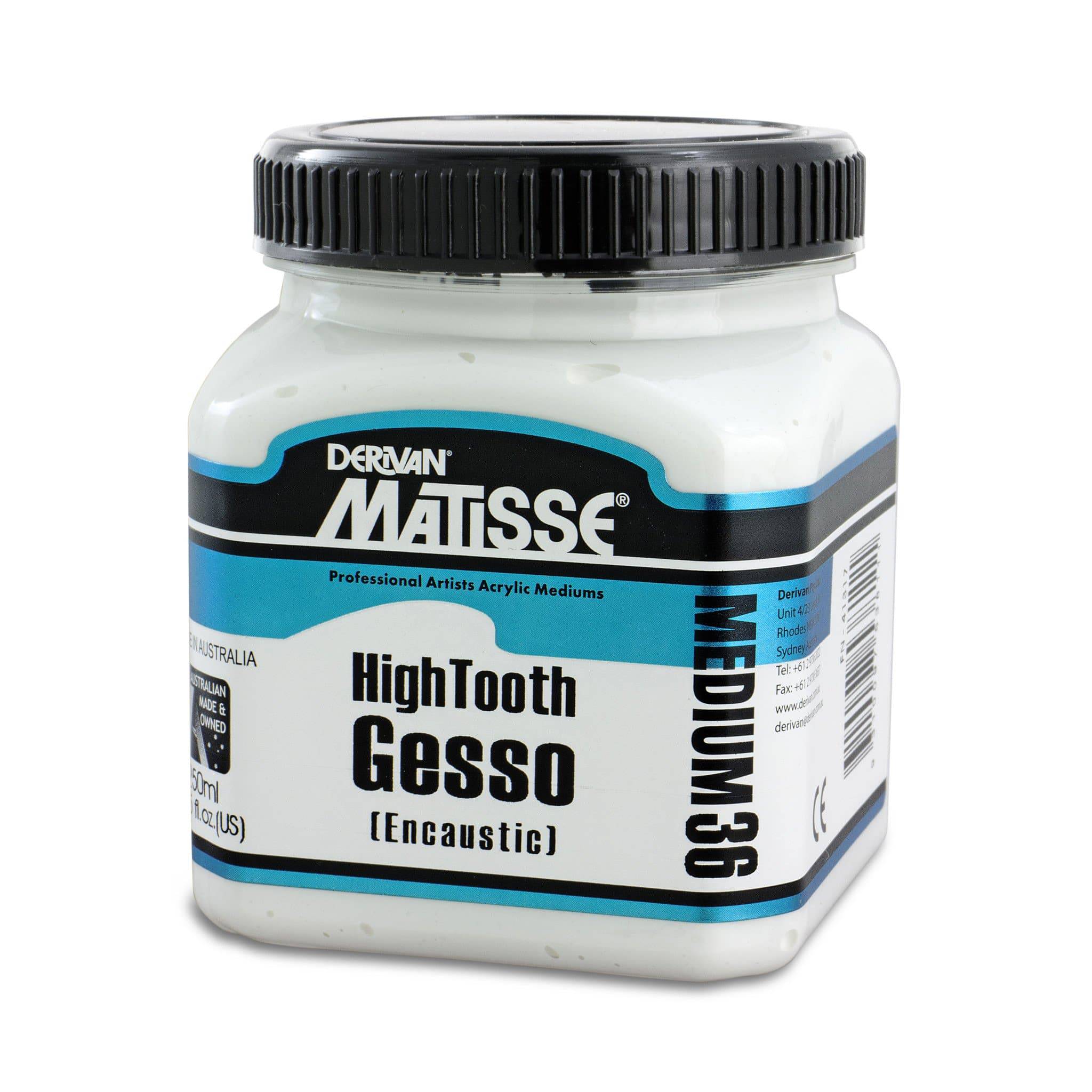Matisse Artist High Tooth Gesso (Encaustic) 250ml
