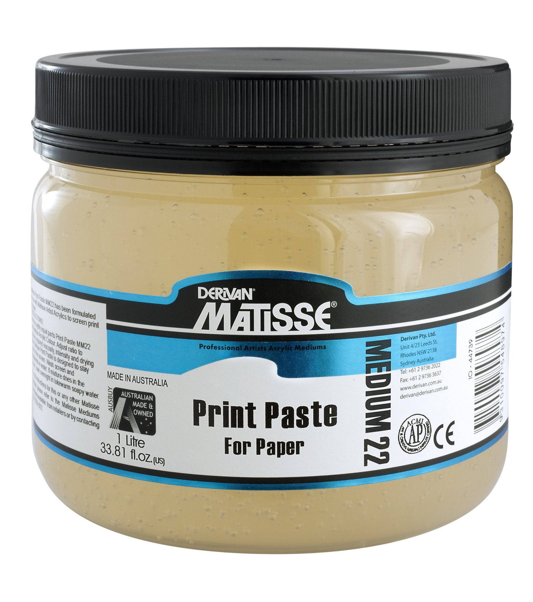 Matisse Artist Print Paste