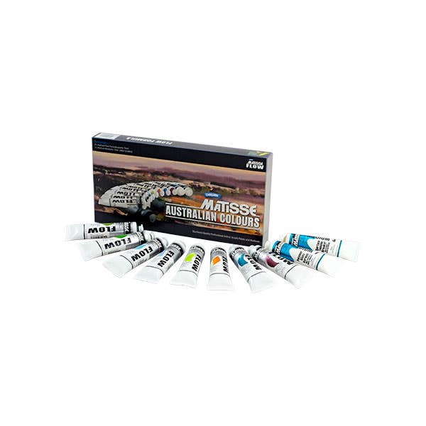 Matisse Flow 75ml Australian Colours Set Of 10 - Image 2