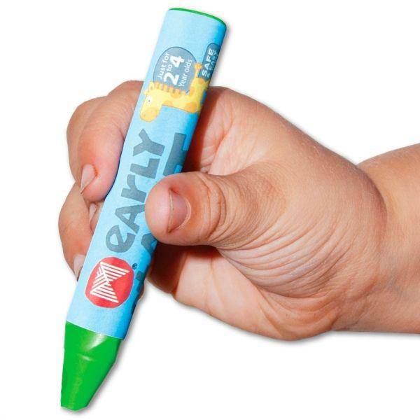 Micador Early Start Soft Triangle Crayons Pack 24 - Image 3
