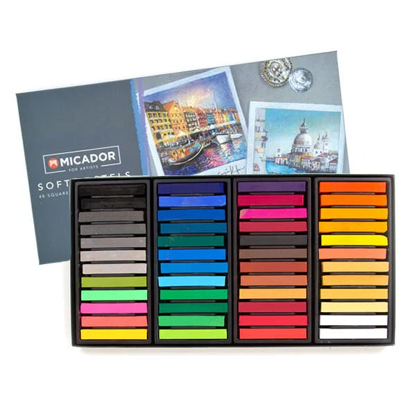 Micador Soft Square Pastel Sets - Image 3