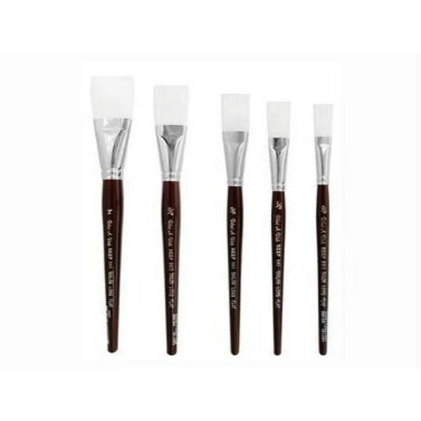 Neef 980 Taklon Long Flat Brushes