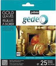 Pebeo Gedeo Gold and Silver Leaf