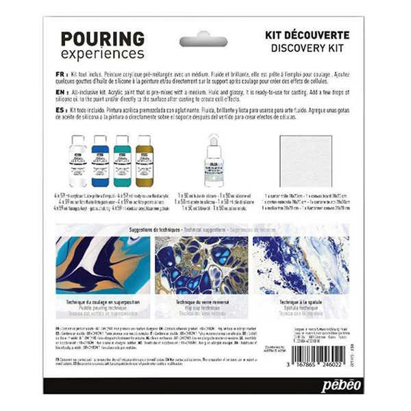 Pebeo Pouring Experiences Discovery Kit - Image 3