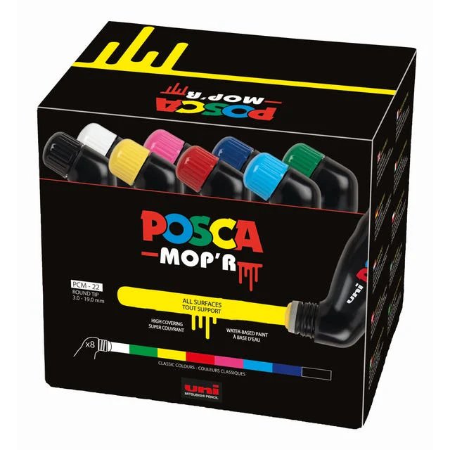 Posca MOP'R Markers (PCM-22) Set 8