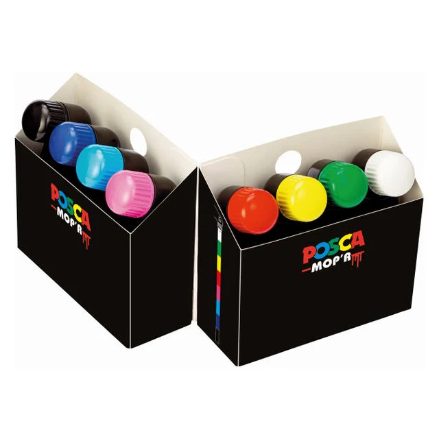 Posca MOP'R Markers (PCM-22) Set 8 - Image 3