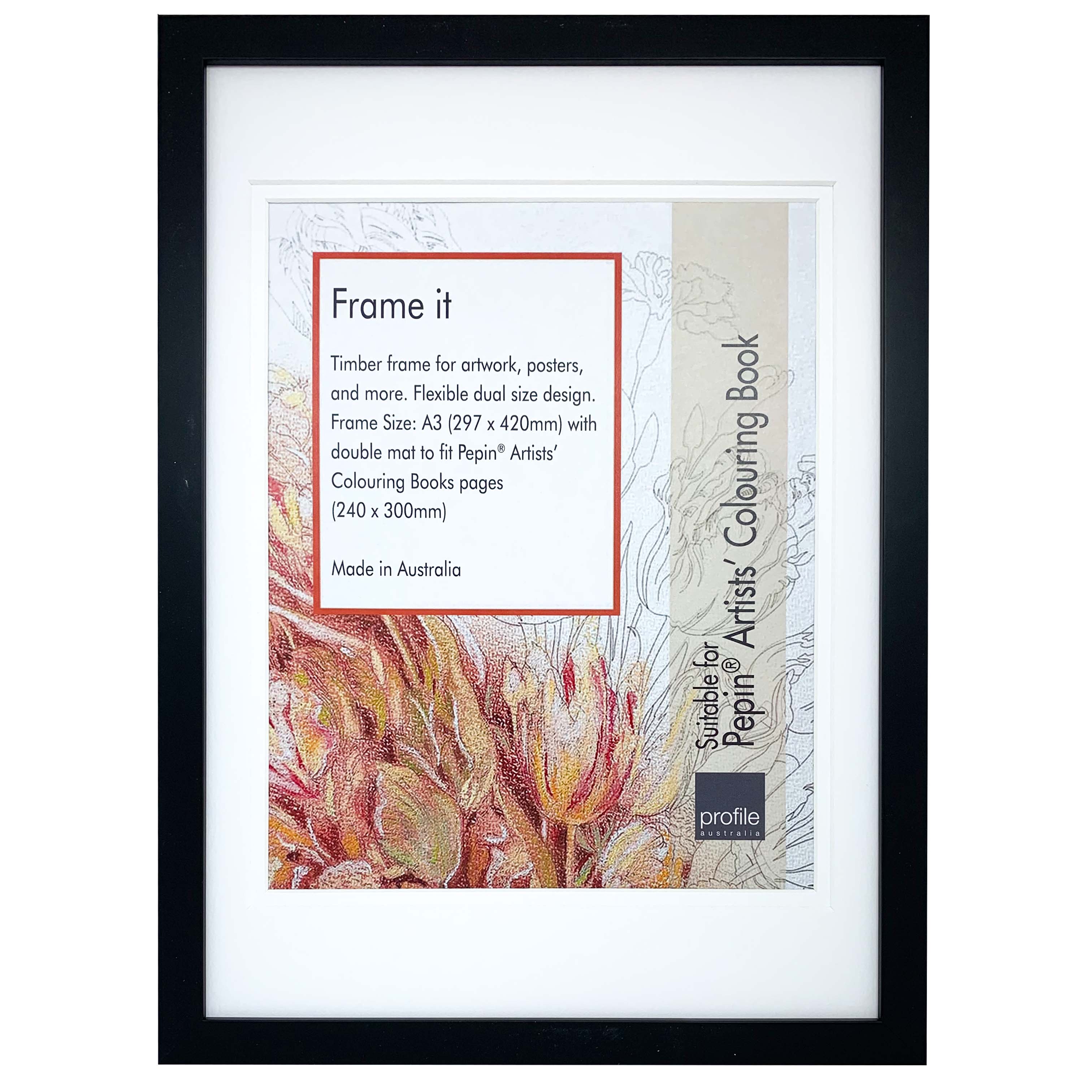 Profile Art Frame A3 - Image 3