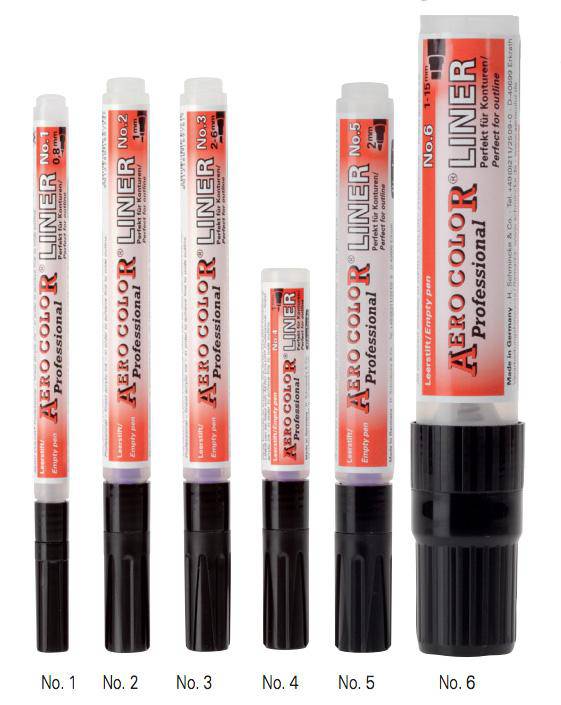Schmincke Aero Color Professional Liners